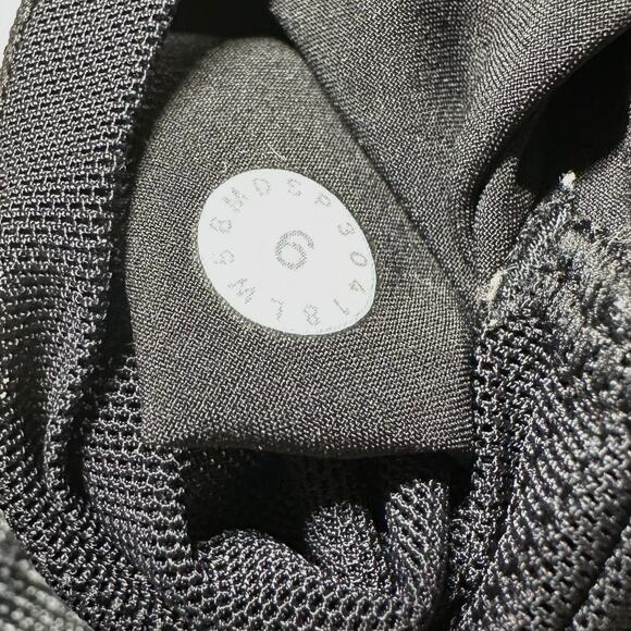 Lululemon On The Fly Pant Feathered Jacquard Black White / Black Women's 6 EUC - Picture 7 of 10